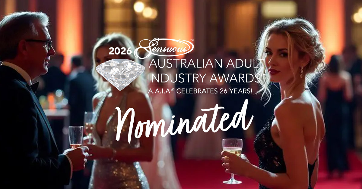 Lushense Nominated for the 2026 Sensuous Australian Adult Industry Awards!