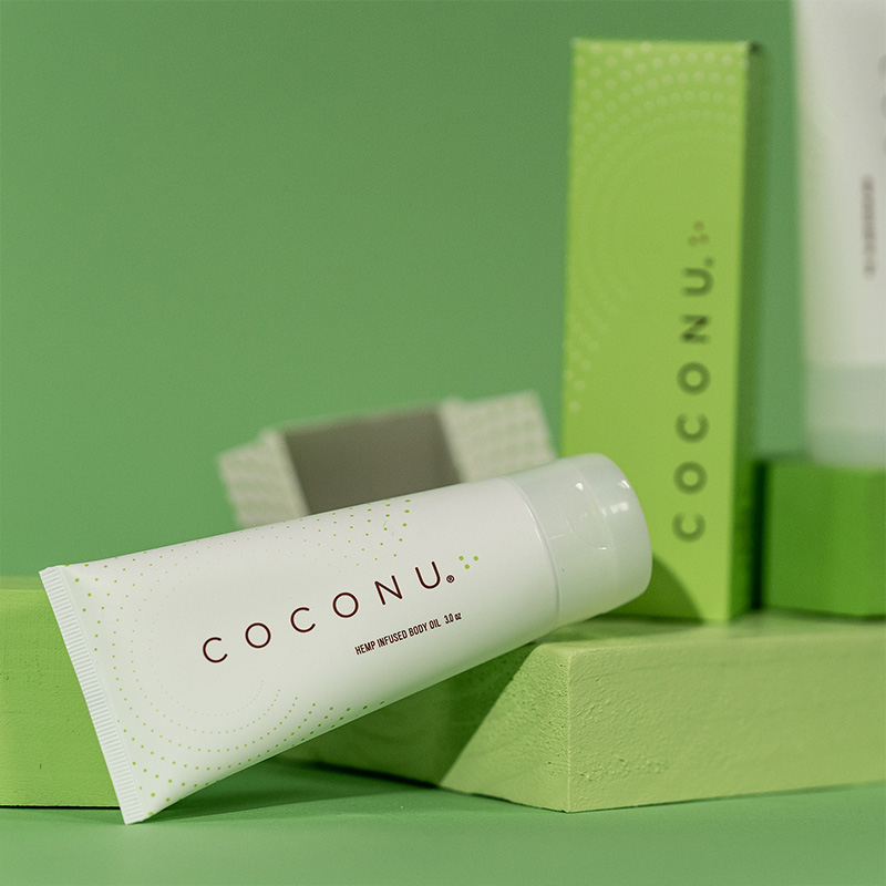 Coconu Hemp Infused Body Oil & Lube 3 oz